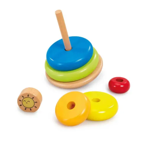 Early Learning Centre Wooden Stacking Rings