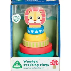 Early Learning Centre Wooden Stacking Rings