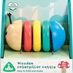 Early Learning Centre Wooden Caterpillar Rattle