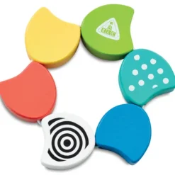 Early Learning Centre Wooden Twisty Ring Sensory Toy