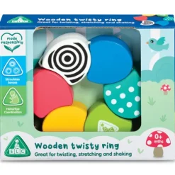 Early Learning Centre Wooden Twisty Ring Sensory Toy
