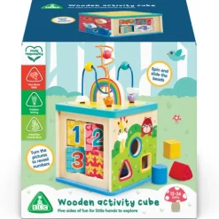 Early Learning Centre Wooden Cube Activity Toy
