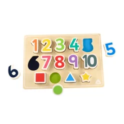 Early Learning Centre Wooden Shape and Number Puzzle