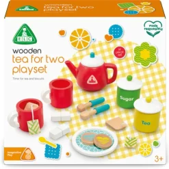 Early Learning Centre Wooden Tea for Two Playset