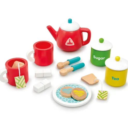 Early Learning Centre Wooden Tea for Two Playset