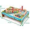 Early Learning Centre Wooden Little Town Train Table