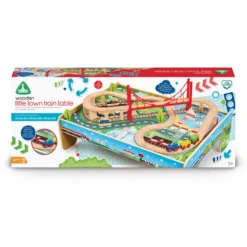 Early Learning Centre Wooden Little Town Train Table