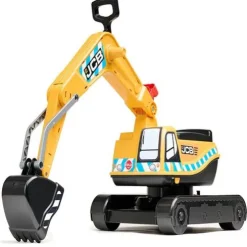 Falk JCB Digger Ride On and Helmet
