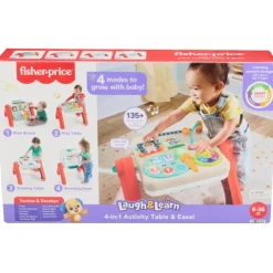Fisher Price 4 in 1 Activity Table and Easel