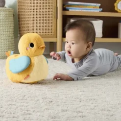 Fisher-Price 4-in-1 Cuddle And Crawl Duck Learning Toy
