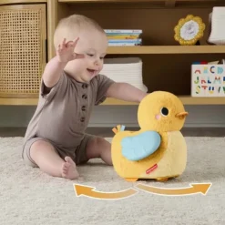 Fisher-Price 4-in-1 Cuddle And Crawl Duck Learning Toy