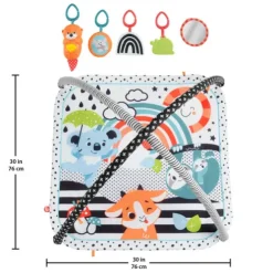 Fisher Price 3in1 Music Glow and Grow Gym