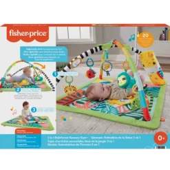 Fisher-Price 3 in 1 Rainforest Sensory Gym