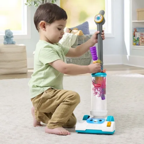 Fisher-Price Laugh and Learn 2-in-1 Vacuum Activity Toy