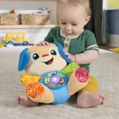 Fisher-Price Laugh & Learn Blue Smart Stages Puppy Learning Toy