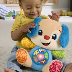 Fisher-Price Laugh & Learn Blue Smart Stages Puppy Learning Toy