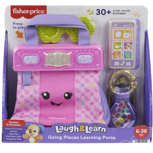 Fisher-Price Laugh & Learn Going Places Learning Purse