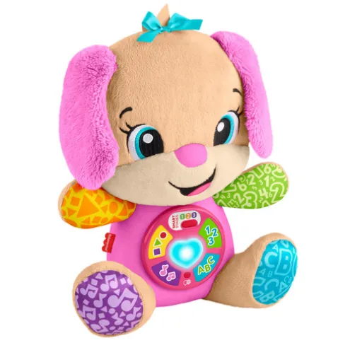 Fisher-Price Laugh & Learn Pink Smart Stages Puppy Learning Toy