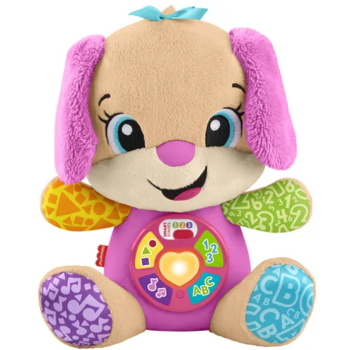 Fisher-Price Laugh & Learn Pink Smart Stages Puppy Learning Toy
