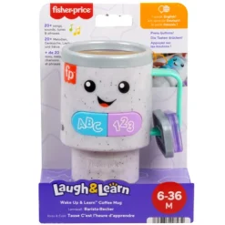 Fisher-Price Laugh & Learn Wake Up & Learn Interactive Coffee Mug