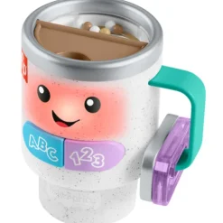 Fisher-Price Laugh & Learn Wake Up & Learn Interactive Coffee Mug
