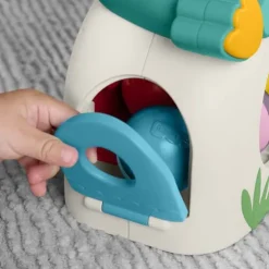 Fisher-Price Light-Up And Roll Frog Musical Ball Drop Activity Toy