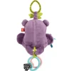 Fisher-Price Sing & Go Purple Monkey Clip-On Sensory Pram Toy