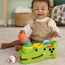 Fisher-Price Sit And Tap Rolligator Activity Toy
