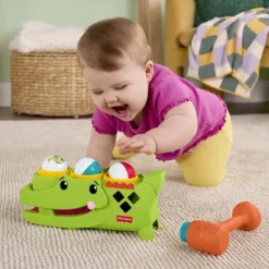 Fisher-Price Sit And Tap Rolligator Activity Toy