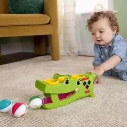 Fisher-Price Sit And Tap Rolligator Activity Toy