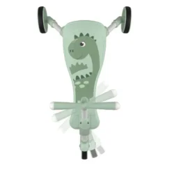 Foldee Green Dinosaur Ride On