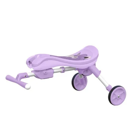 Foldee Lilac Unicorn Ride On
