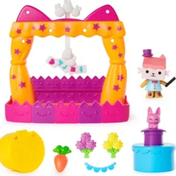 Gabby's Dollhouse Baby Box Cat's Talent Show Balcony Playset