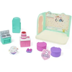 Gabby's Dollhouse Bakey with Cakey Kitchen Set