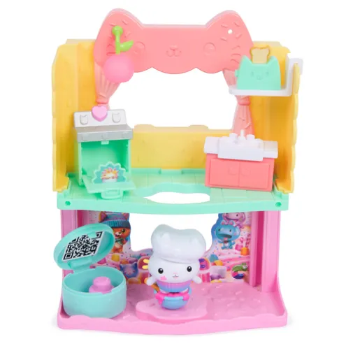 Gabby's Dollhouse Cakey's Sprinkle Cake-tastic Kitchen Playset The Movie