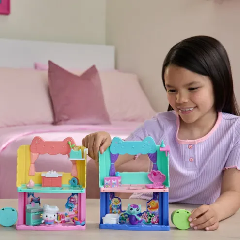 Gabby's Dollhouse Cakey's Sprinkle Cake-tastic Kitchen Playset The Movie