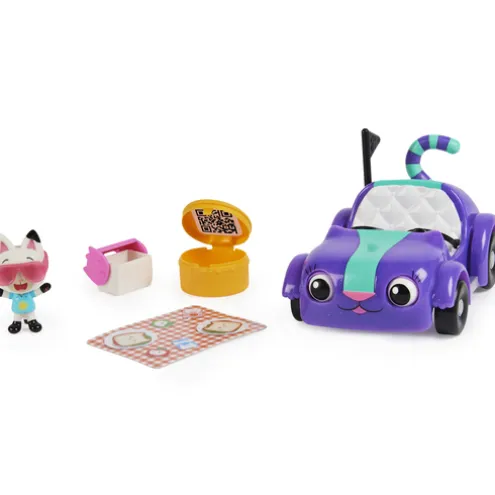 Gabby's Dollhouse Carlita and Pandy Paws Picnic Playset