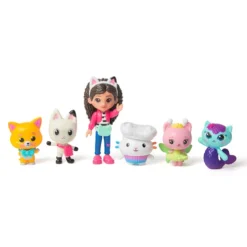 Gabby's Dollhouse Cat-venture Crew 6 Figure Pack The Movie