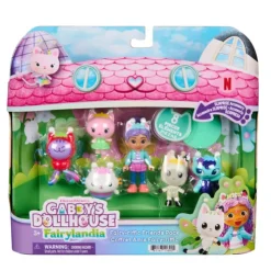 Gabby's Dollhouse Fairylandia Fairy-riffic Friends Figure Set