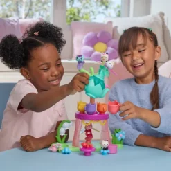 Gabby's Dollhouse Fairylandia Flutter-iffic Tea Party Playset