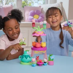 Gabby's Dollhouse Fairylandia Flutter-iffic Tea Party Playset