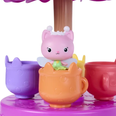 Gabby's Dollhouse Fairylandia Flutter-iffic Tea Party Playset