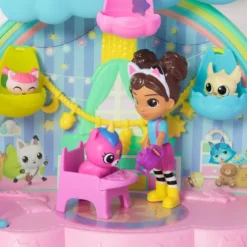 Gabby's Dollhouse Kitty Care Ear Purrfect Playroom Playset
