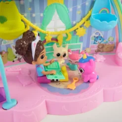 Gabby's Dollhouse Kitty Care Ear Purrfect Playroom Playset