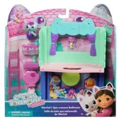 Gabby's Dollhouse MerCat's Spa-wesome Bathroom Playset The Movie
