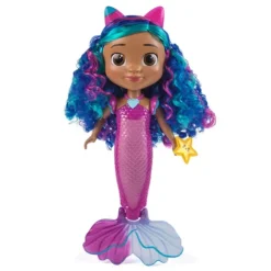 Gabby's Dollhouse Sing and Shine Mermaid Gabby Doll The Movie