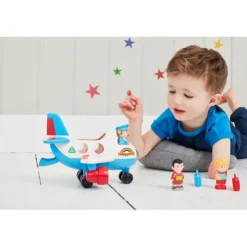 Happyland Fly and Go Jumbo Jet Playset