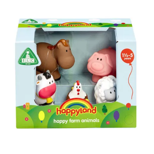 Happyland Happy Farm Animal Figures 5 Pack
