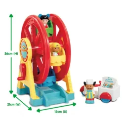 Happyland Musical Ferris Wheel Playset