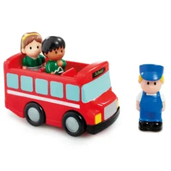 Happyland School Bus with Driver and Children Figures